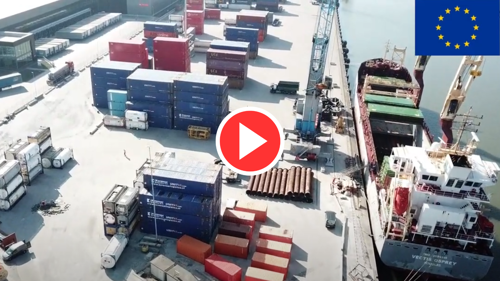 video afronding Europees subsidieprojecten spoorterminal Port of Moerdijk