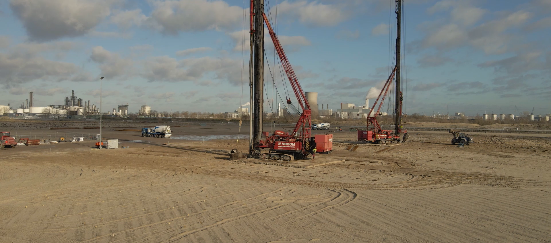 Air Liquide Air Separation Unit In Aanbouw