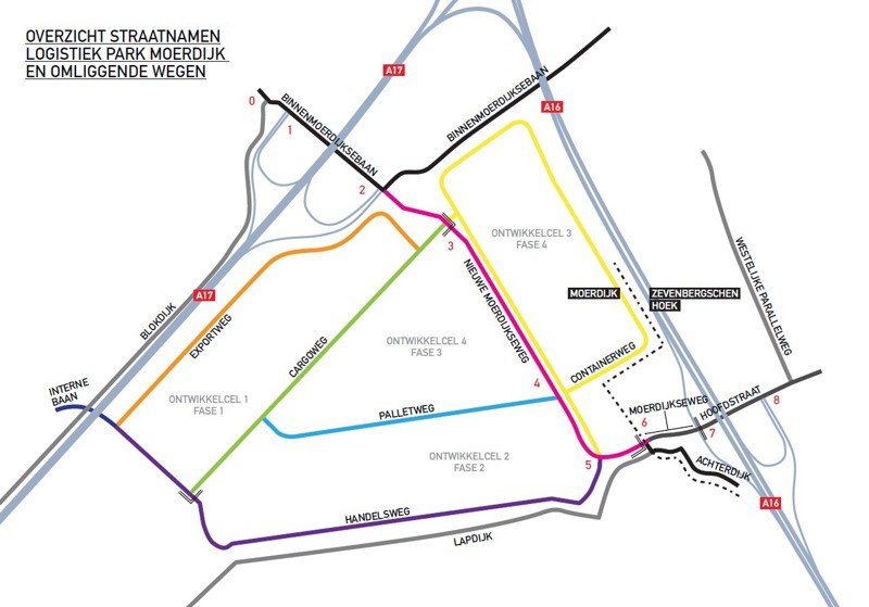 Overzicht Straatnamen LPM